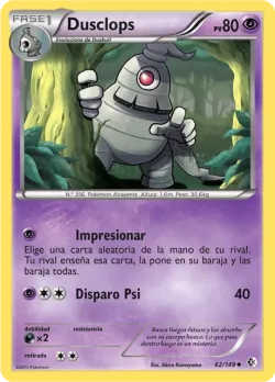 Dusclops #62/149 · Pokémon