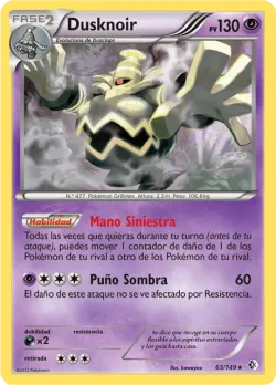 Dusknoir #63/149 · Pokémon