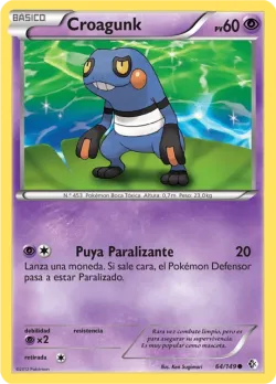 Croagunk #64/149 · Pokémon