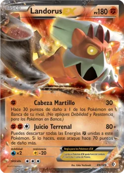 Landorus-EX #89/149 · Pokémon