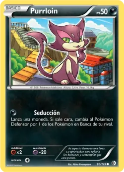 Purrloin #90/149 · Pokémon