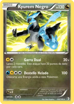 Black Kyurem #100/149 · Pokémon