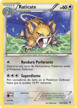 Raticate #105/149 · Pokémon