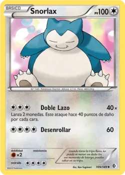 Snorlax 「BCR 109」「ES」
