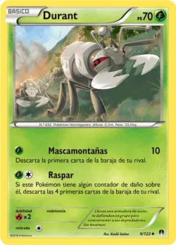 Durant #9/122 · Pokémon