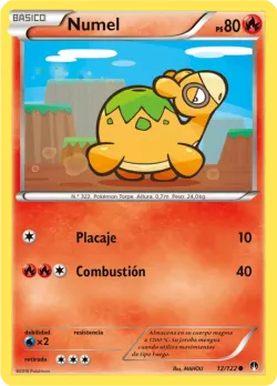 Numel #12/122 · Pokémon