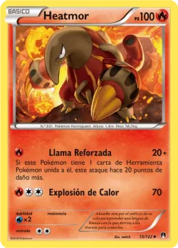 Heatmor #15/122 · Pokémon