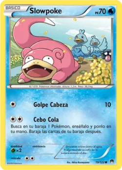 Slowpoke #19/122 · Pokémon