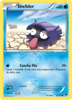 Shellder #22/122 · Pokémon