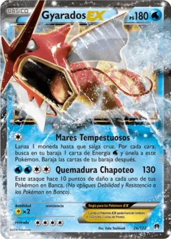 Gyarados-EX #26/122 · Pokémon