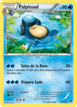 Palpitoad #34/122 · Pokémon