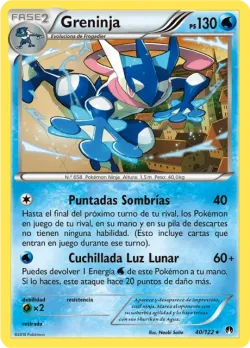 Greninja #40/122 · Pokémon