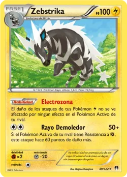Zebstrika #49/122 · Pokémon