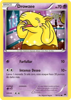 Drowzee #50/122 · Pokémon