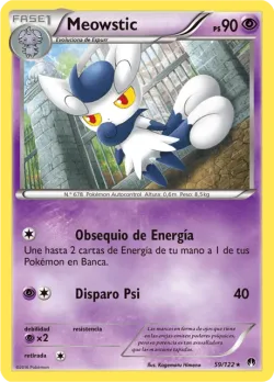 Meowstic #59/122 · Pokémon