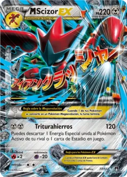 M Scizor-EX #77/122 · Pokémon