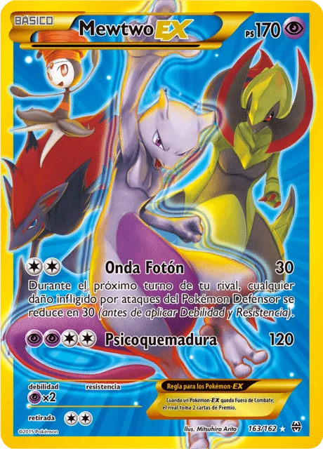 Mewtwo-EX 「BKT 163」「ES」