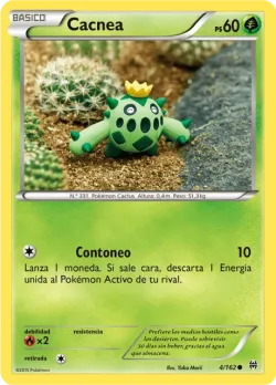 Cacnea #4/162 · Pokémon