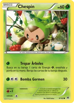 Chespin #9/162 · Pokémon