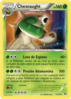 Chesnaught #11/162 · Pokémon