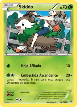 Skiddo #16/162 · Pokémon