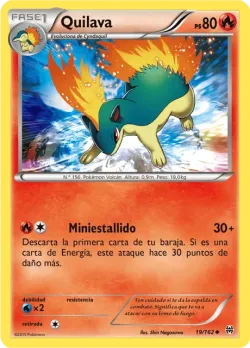 Quilava #19/162 · Pokémon