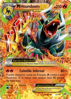M Houndoom-EX #22/162 · Pokémon