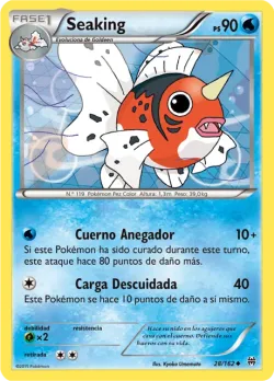 Seaking #28/162 · Pokémon