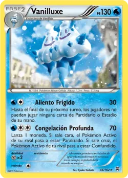 Vanilluxe #45/162 · Pokémon