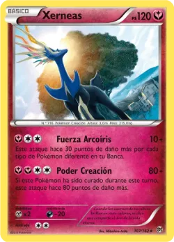 Xerneas #107/162 · Pokémon