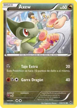 Axew #109/162 · Pokémon