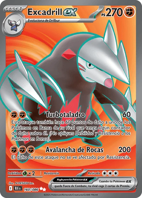 Excadrill ex 「BLK 160」「ES」