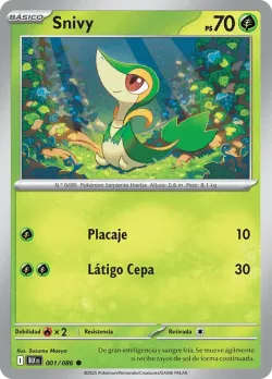 Snivy #001/086 · Pokémon