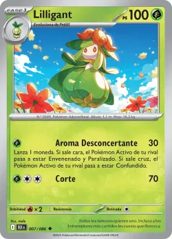 Lilligant #007/086 · Pokémon