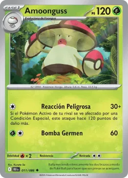 Amoonguss #011/086 · Pokémon