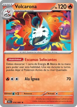 Volcarona #016/086 · Pokémon