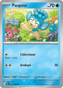 Panpour #017/086 · Pokémon