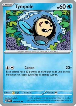 Tympole #019/086 · Pokémon