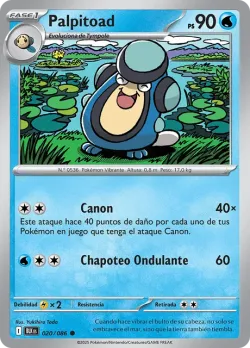 Palpitoad #020/086 · Pokémon