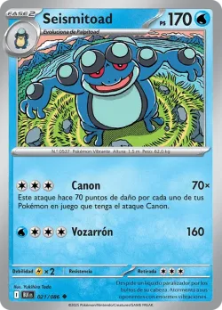 Seismitoad #021/086 · Pokémon