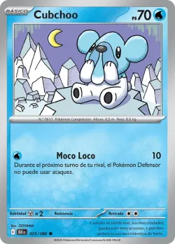 Cubchoo #025/086 · Pokémon
