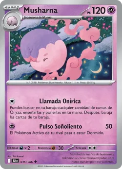 Musharna #036/086 · Pokémon