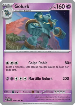 Golurk #043/086 · Pokémon
