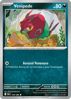 Venipede #054/086 · Pokémon