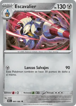 Escavalier #060/086 · Pokémon