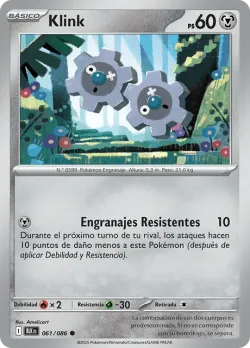 Klink #061/086 · Pokémon