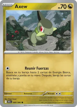 Axew #068/086 · Pokémon
