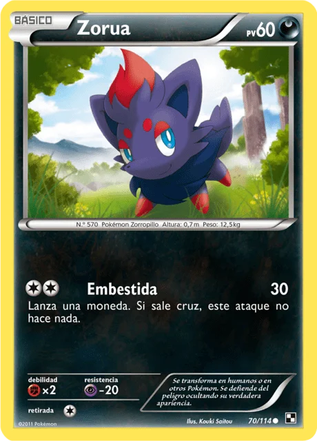 Zorua 「BLW 070」「ES」