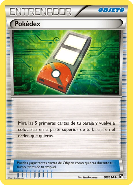 Pokédex 「BLW 098」「ES」