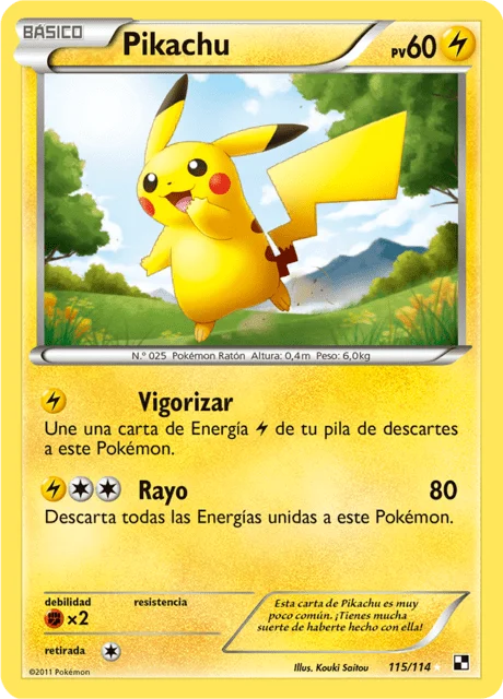 Pikachu 「BLW 115」「ES」